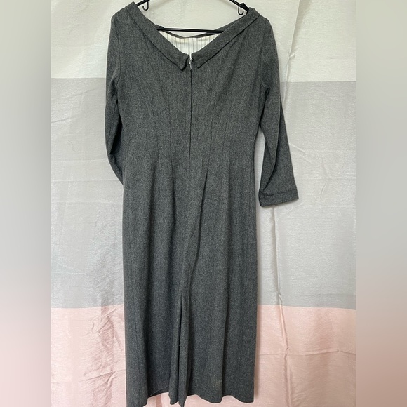 Marc Jacobs Grey Pencil Dress Size 8 - Picture 4 of 6